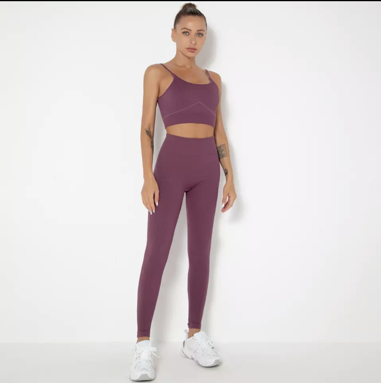 Fitness Yoga - Conjunto Top e calção ou leggings várias cores