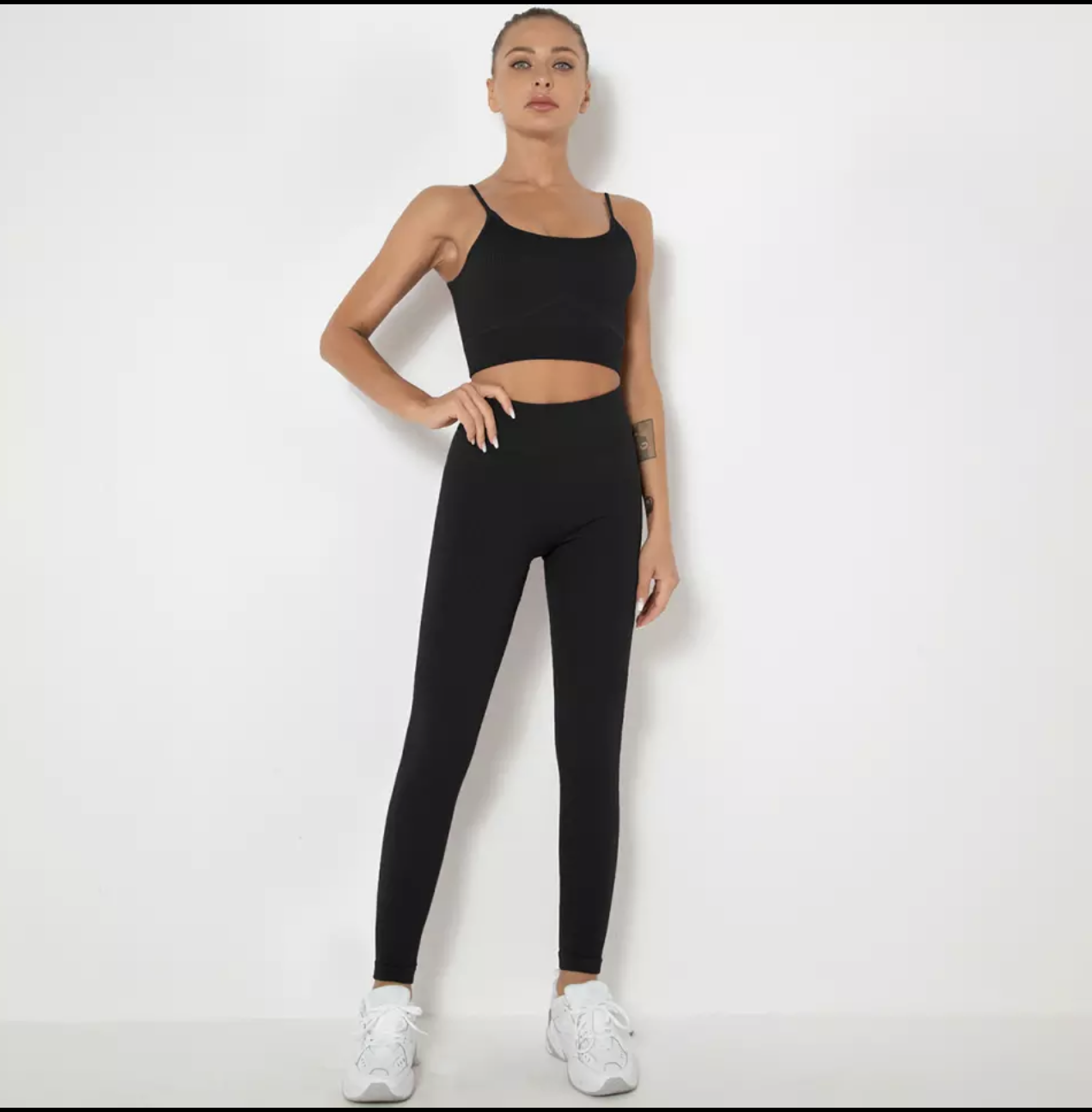 Fitness Yoga - Conjunto Top e calção ou leggings várias cores